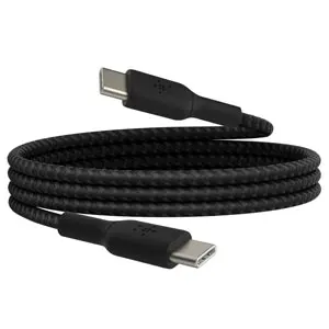 Image of Belkin USB-IF Certified Braided 60 W USB-C to USB-C (Type C) Charging cable