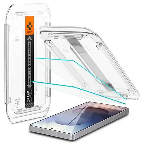 IMAGE OF SPIGEN S25 ULTRA TEMPERED GLASS